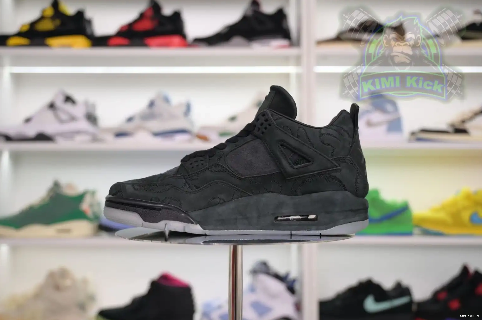 kaws Jordan Jordan black 4 Kimikick Air 0820